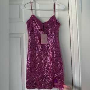 Hello Molly Sequin Dress
